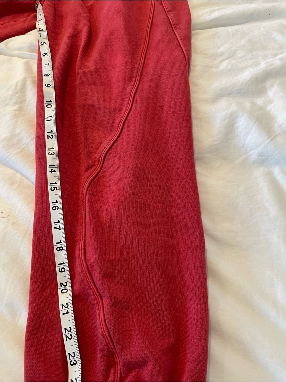 Free People Red Elastic Waist Jogger - Picture 7 of 13